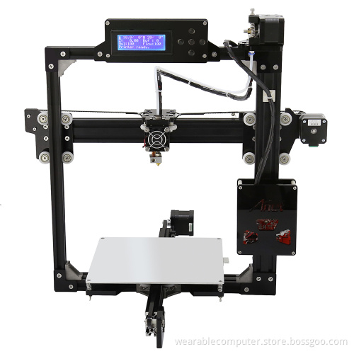 Fast shipping top sell 3d printer kit extruder motor 8GB TF card desktop 3d printer